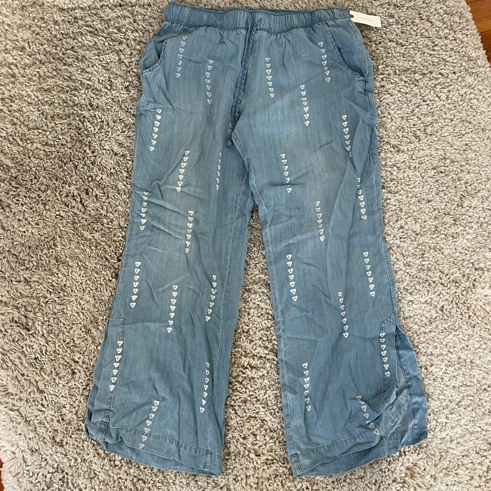 Cloth and stone wide leg pants